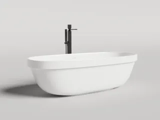 Ванна из искусственного камня Salini Greca In S-Stone 104821MRF 180x80см RAL полностью